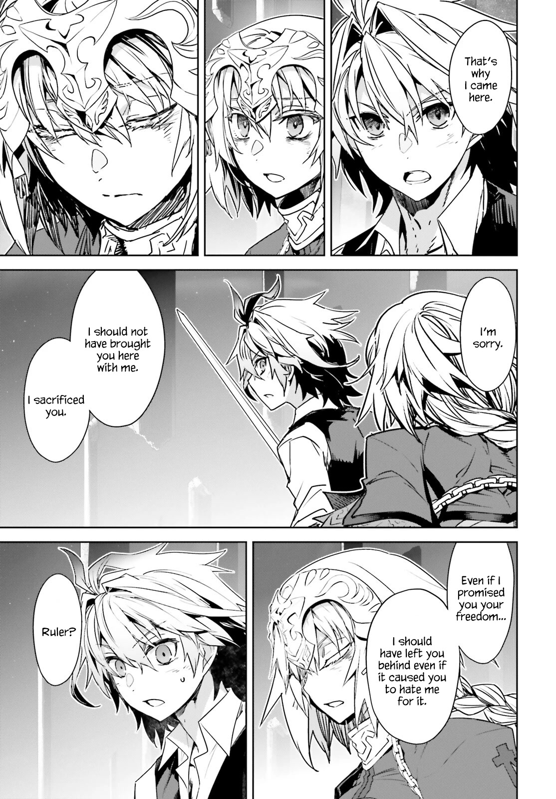 Fate/Apocrypha Chapter 68 page 21 - Chapter 68: Episode: 68 "I wanted to see you"