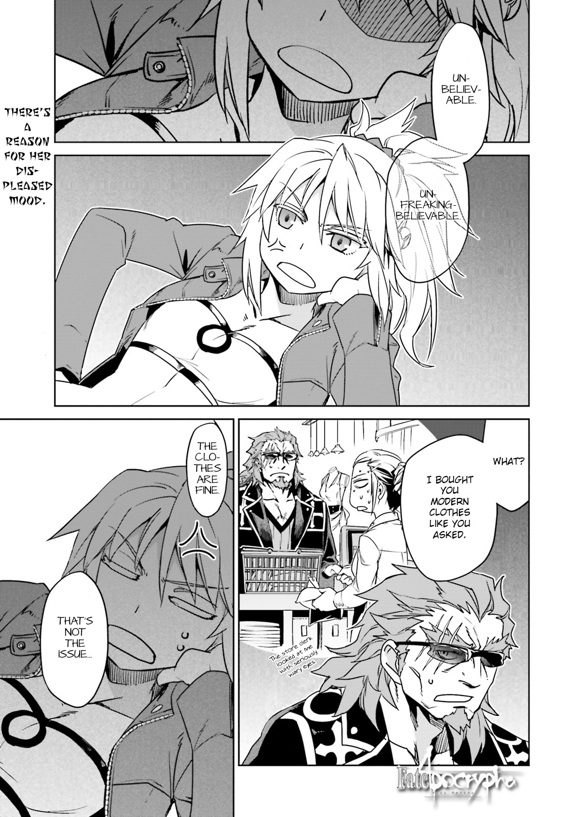 Fate/Apocrypha Chapter 7 page 1 - Chapter 7: Episode: 07 Knight of Rebellion