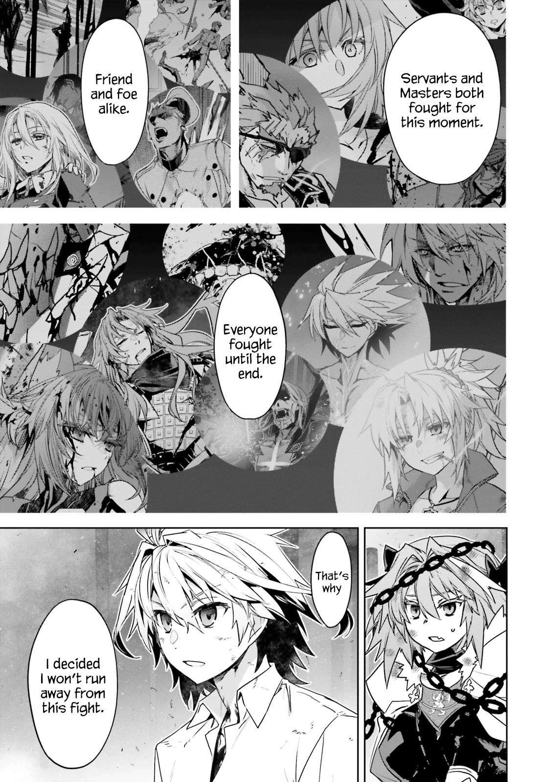 Fate/Apocrypha Chapter 70 page 11 - Chapter 70: Episode: 70 "You've been here..."