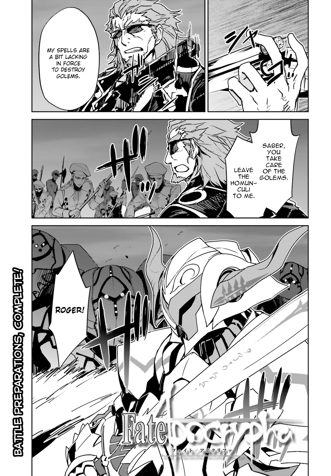 Fate/Apocrypha Chapter 8 page 1 - Chapter 8: Episode: 08 Kaziklu Bey