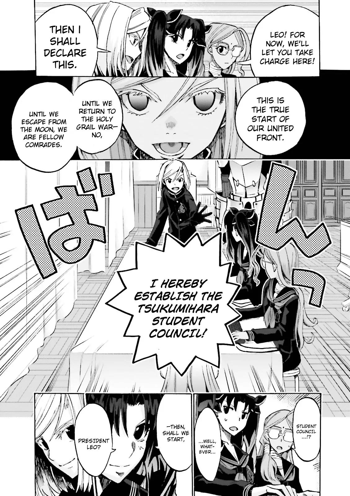 Fate/Extra CCC - Foxtail Chapter 14 page 7 - Chapter 14: Kingprotea 2