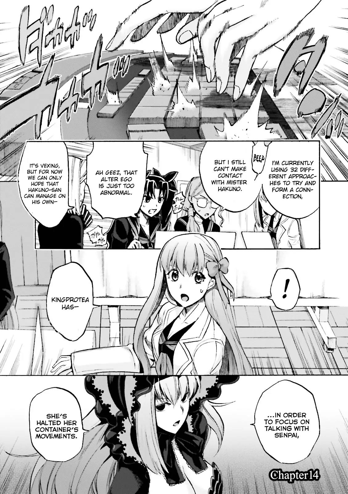 Fate/Extra CCC - Foxtail Chapter 15 page 1 - Chapter 15: Kingprotea 3