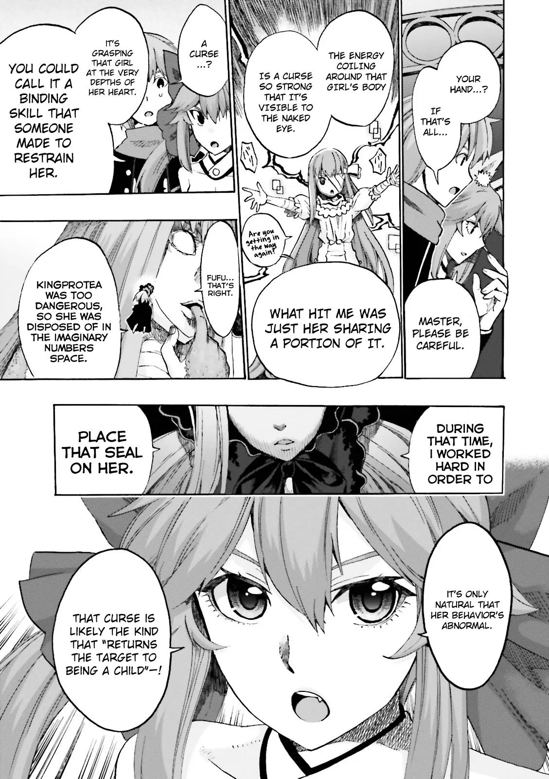 Fate/Extra CCC - Foxtail Chapter 15 page 11 - Chapter 15: Kingprotea 3