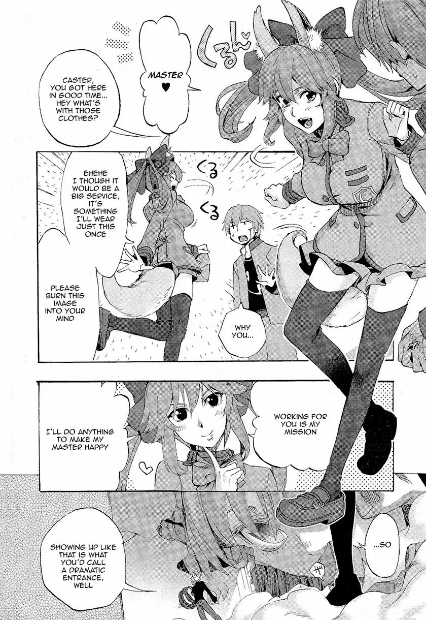 Fate/Extra CCC - Foxtail Chapter 2 page 18 - Chapter 2: Miko-n! Caster Fox-chan! Tsukumihara Academy 2