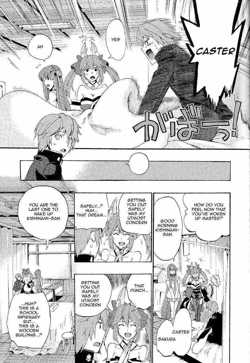 Fate/Extra CCC - Foxtail Chapter 2 page 21 - Chapter 2: Miko-n! Caster Fox-chan! Tsukumihara Academy 2