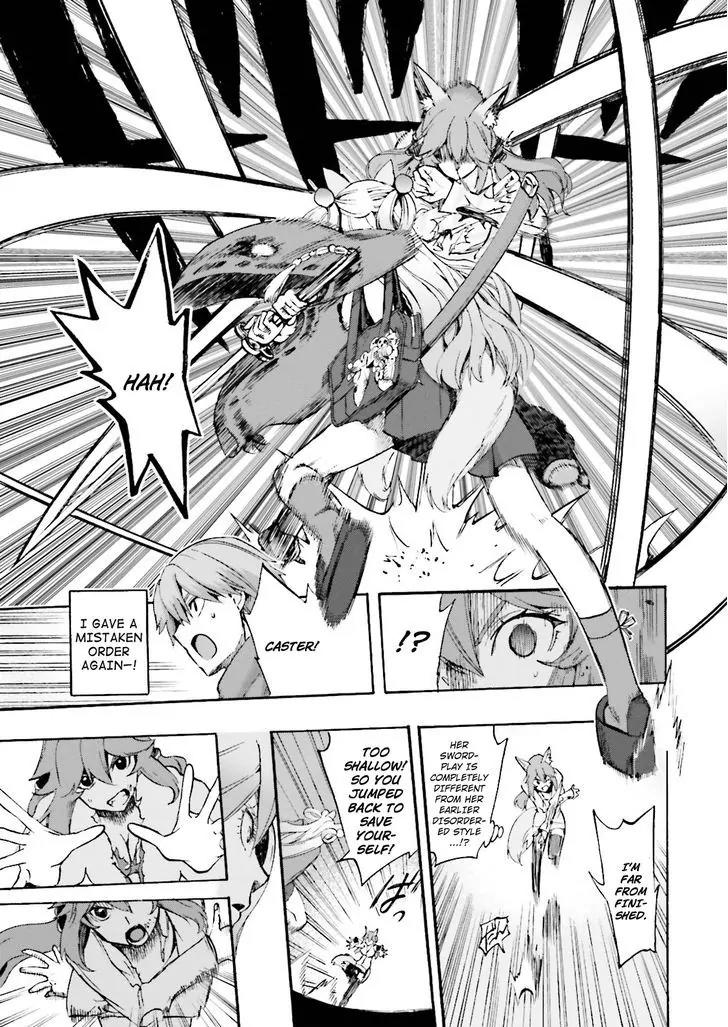 Fate/Extra CCC - Foxtail Chapter 23 page 11 - Chapter 23: Caster vs. Saber II