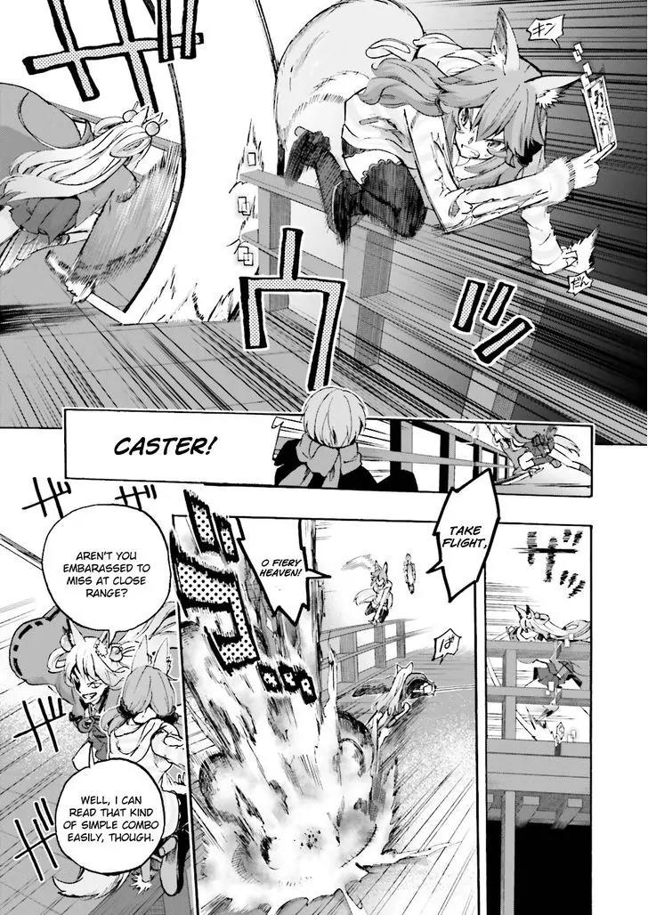 Fate/Extra CCC - Foxtail Chapter 23 page 22 - Chapter 23: Caster vs. Saber II