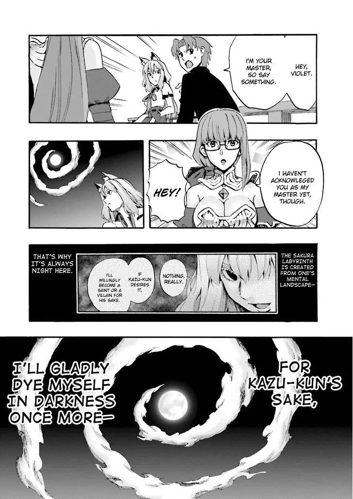 Fate/Extra CCC - Foxtail Chapter 27 page 21 - Chapter 27: Night 1