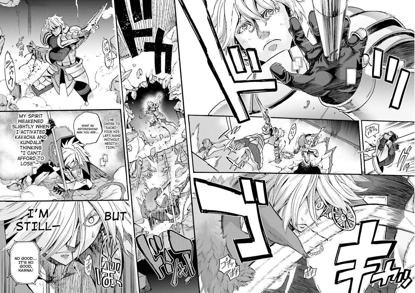 Fate/Extra CCC - Foxtail Chapter 31 page 12 - Chapter 31: Gawain VS Karna 2