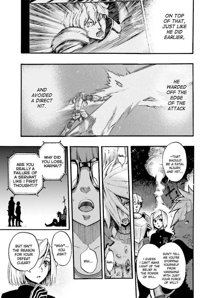 Fate/Extra CCC - Foxtail Chapter 32 page 15 - Chapter 32: Gawain VS Karna III