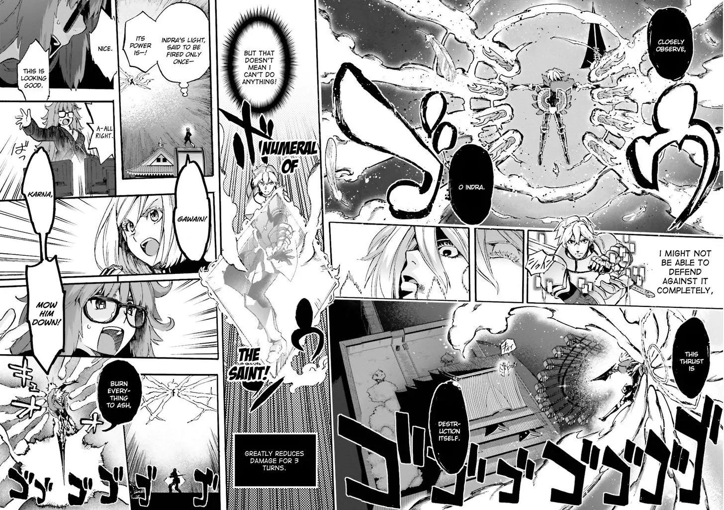 Fate/Extra CCC - Foxtail Chapter 32 page 4 - Chapter 32: Gawain VS Karna III
