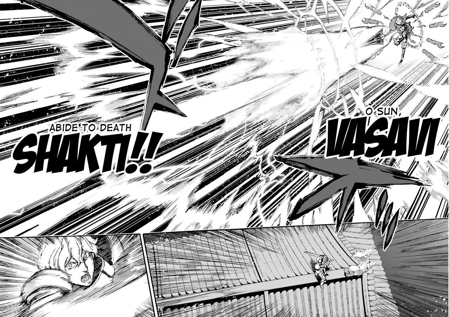 Fate/Extra CCC - Foxtail Chapter 32 page 5 - Chapter 32: Gawain VS Karna III