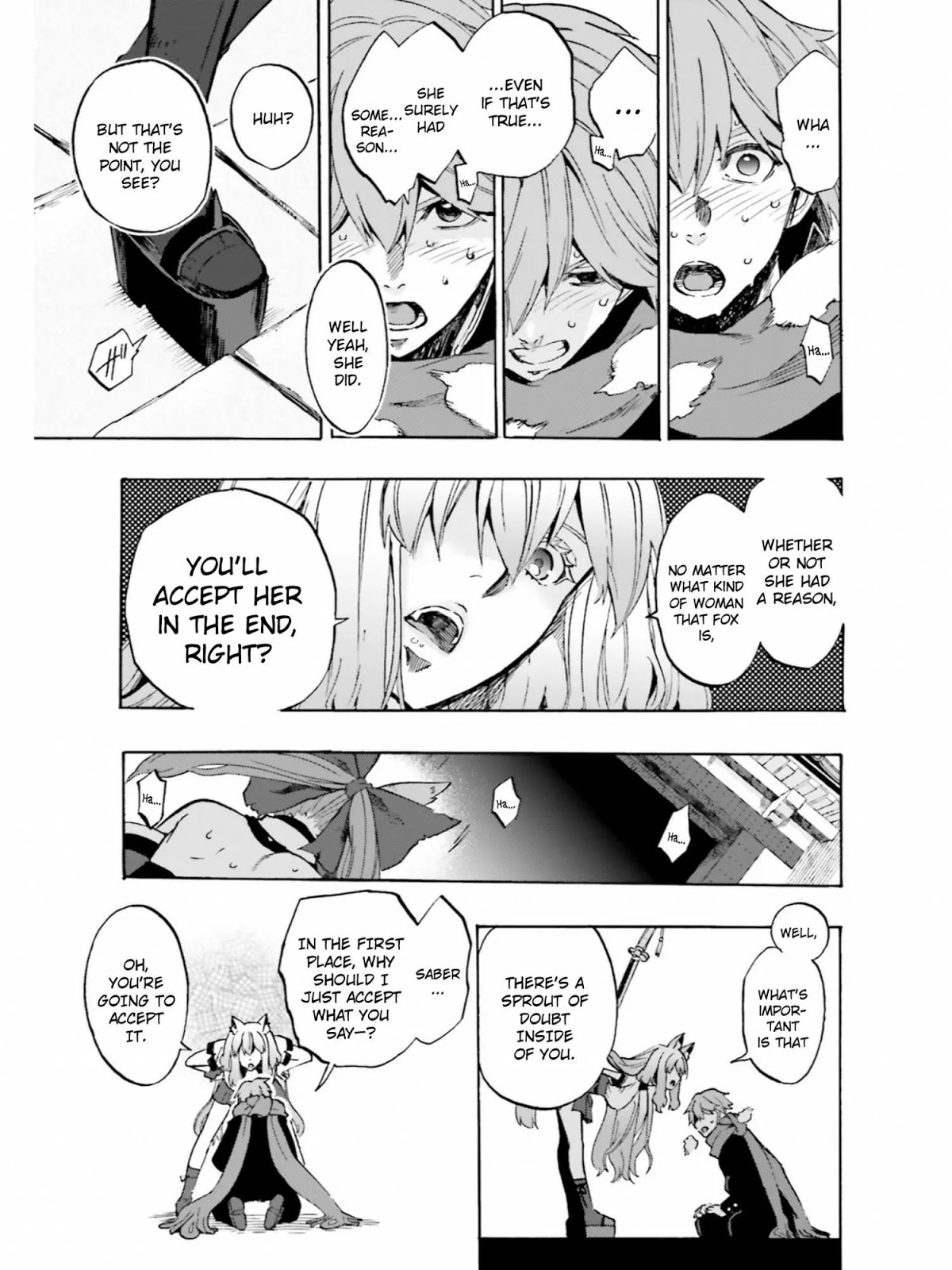 Fate/Extra CCC - Foxtail Chapter 37 page 15 - Chapter 37: The Right