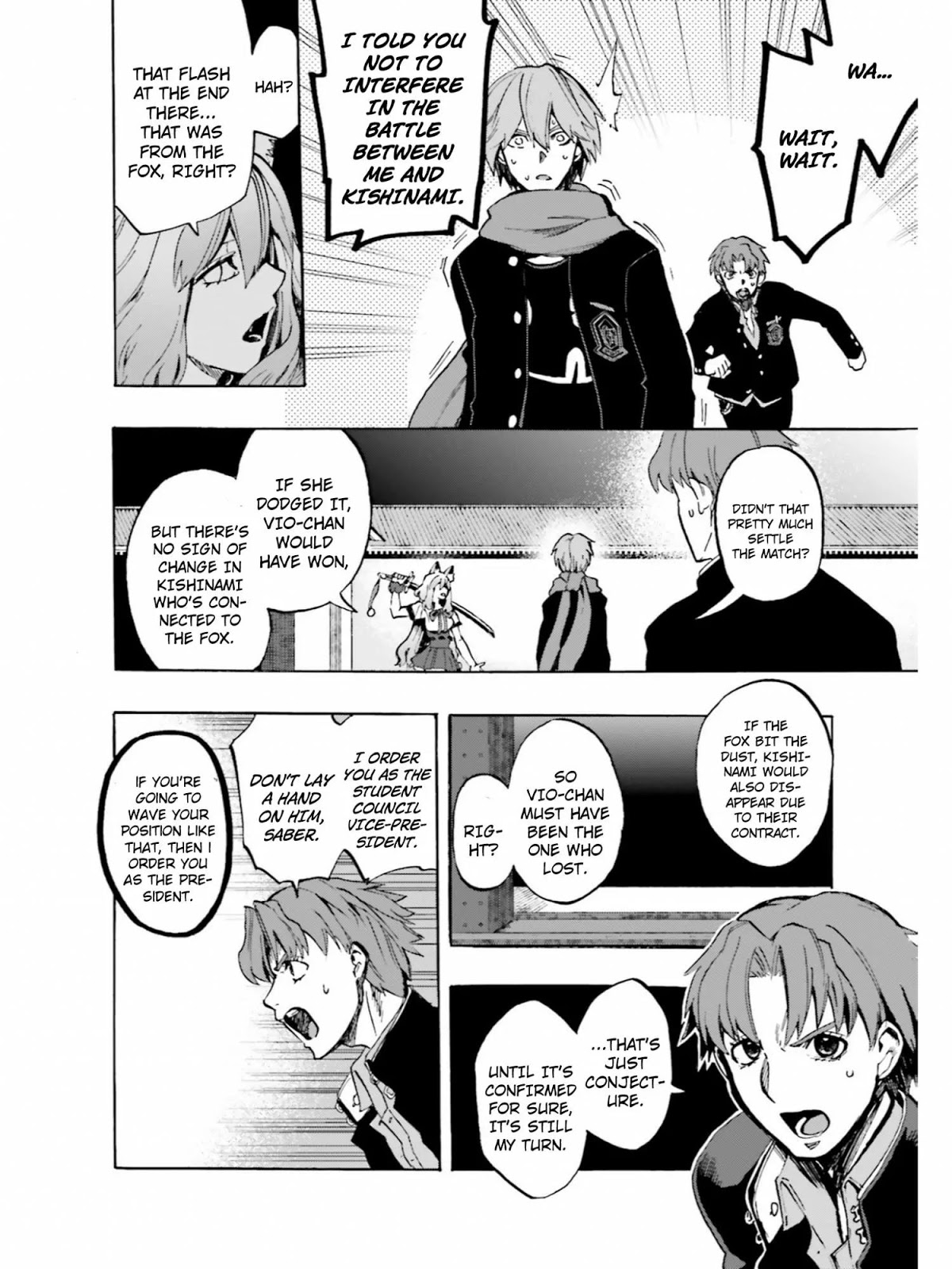 Fate/Extra CCC - Foxtail Chapter 37 page 8 - Chapter 37: The Right