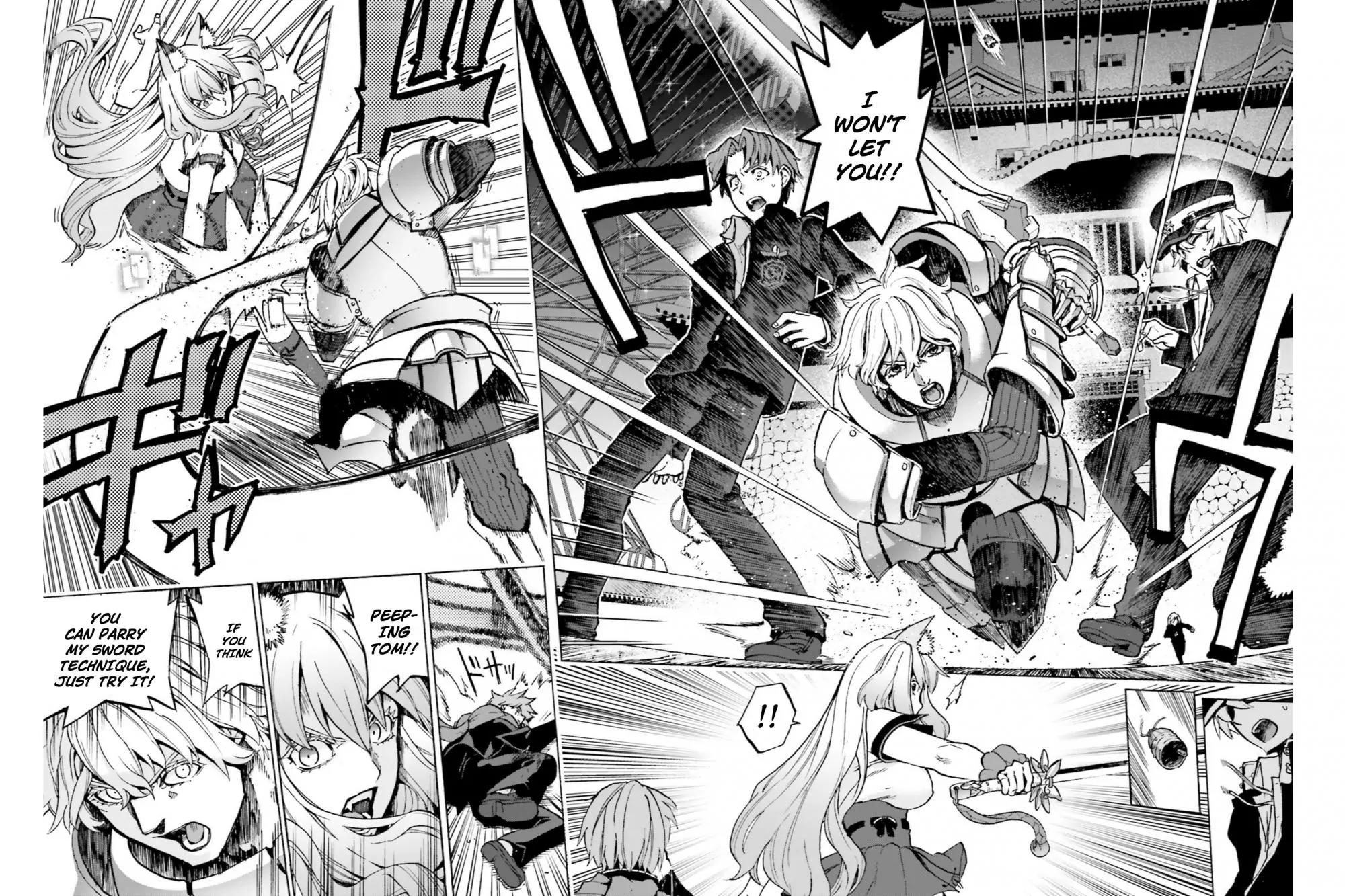 Fate/Extra CCC - Foxtail Chapter 38 page 6 - Chapter 38: Gawain vs Suzuka Gozen