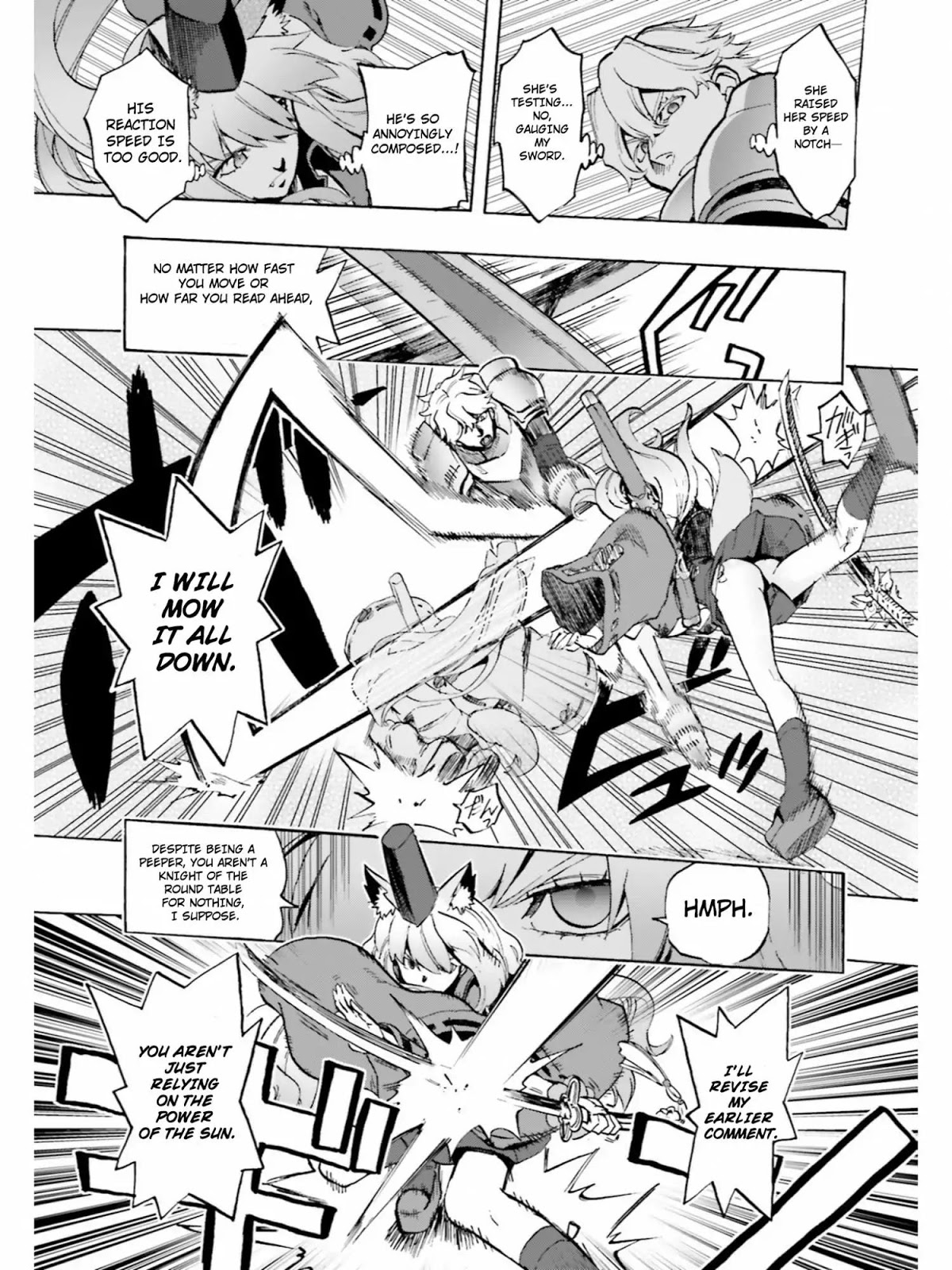 Fate/Extra CCC - Foxtail Chapter 39 page 3 - Chapter 39: Gawain vs Suzuka Gozen II