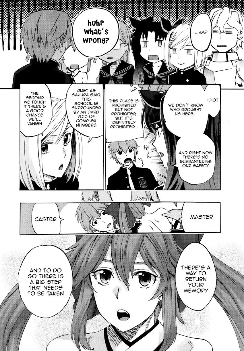 Fate/Extra CCC - Foxtail Chapter 4 page 12 - Chapter 4: The Garden Fallen from the Sky