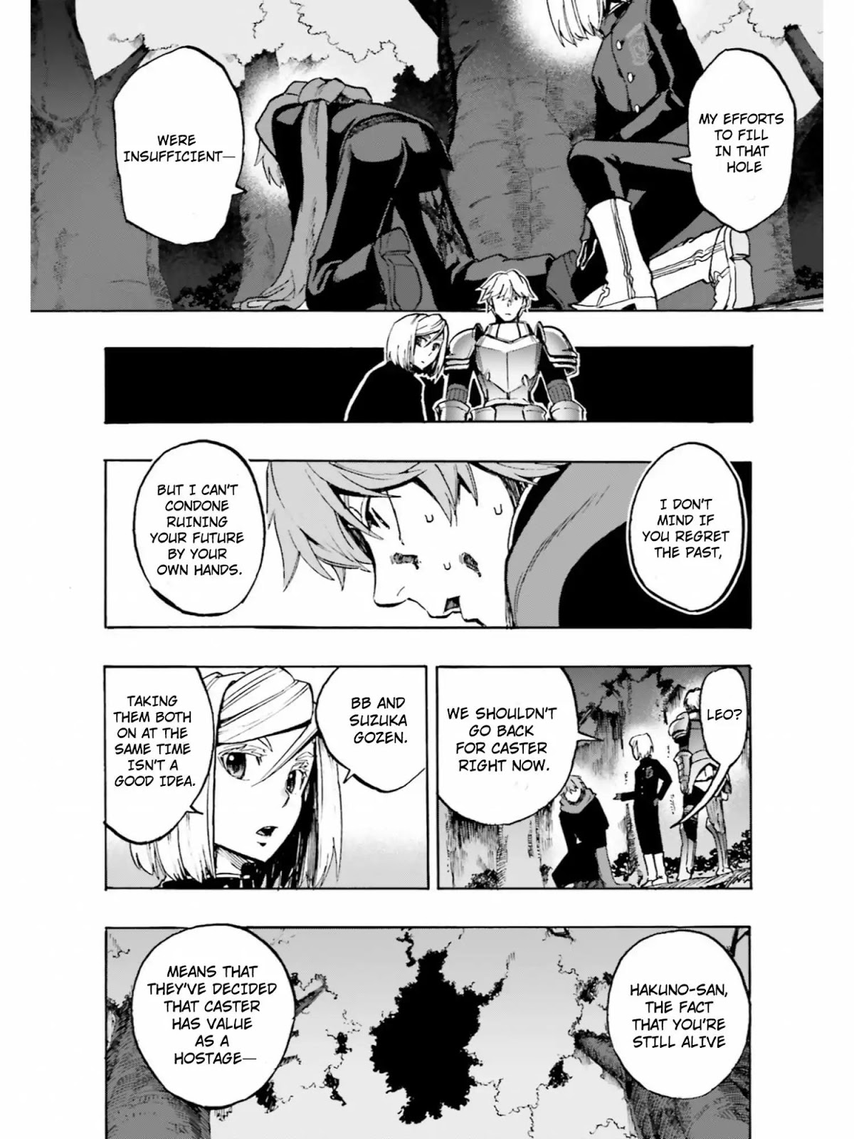 Fate/Extra CCC - Foxtail Chapter 40 page 10 - Chapter 40: On the Run