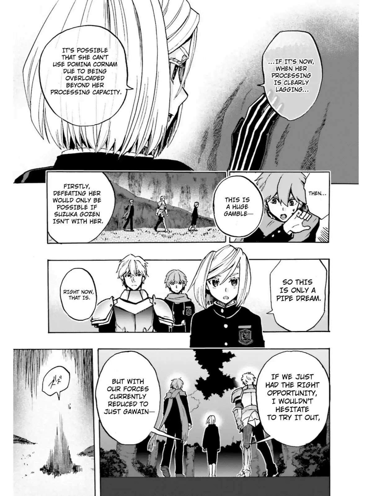 Fate/Extra CCC - Foxtail Chapter 40 page 13 - Chapter 40: On the Run