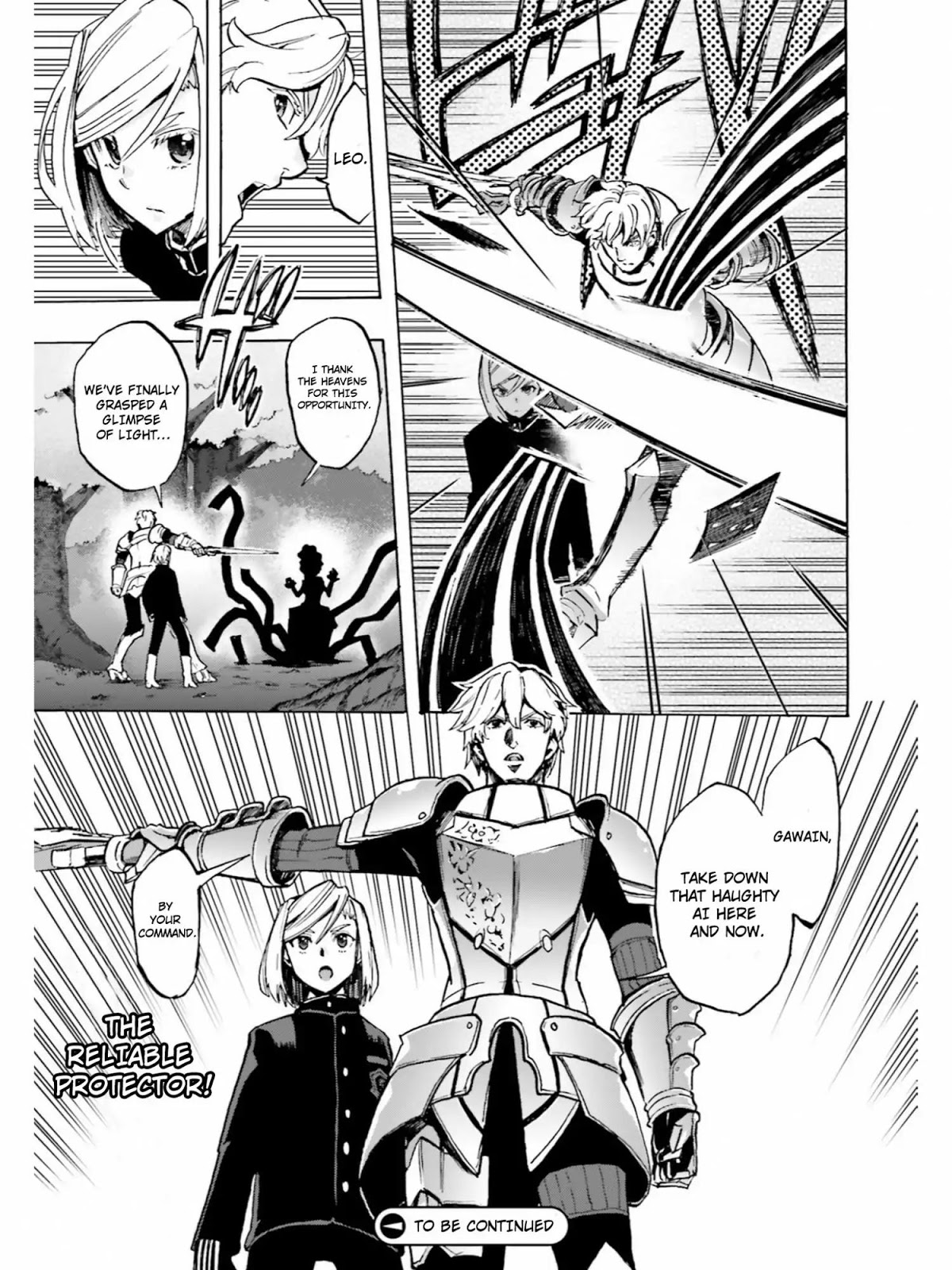 Fate/Extra CCC - Foxtail Chapter 40 page 17 - Chapter 40: On the Run