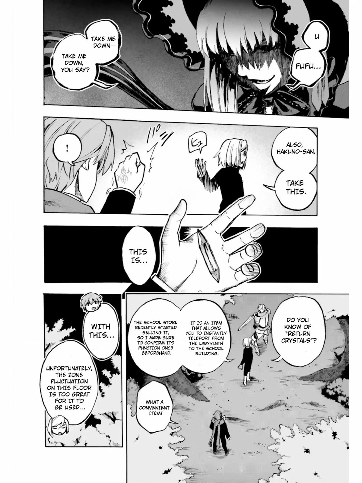 Fate/Extra CCC - Foxtail Chapter 40 page 19 - Chapter 40: On the Run