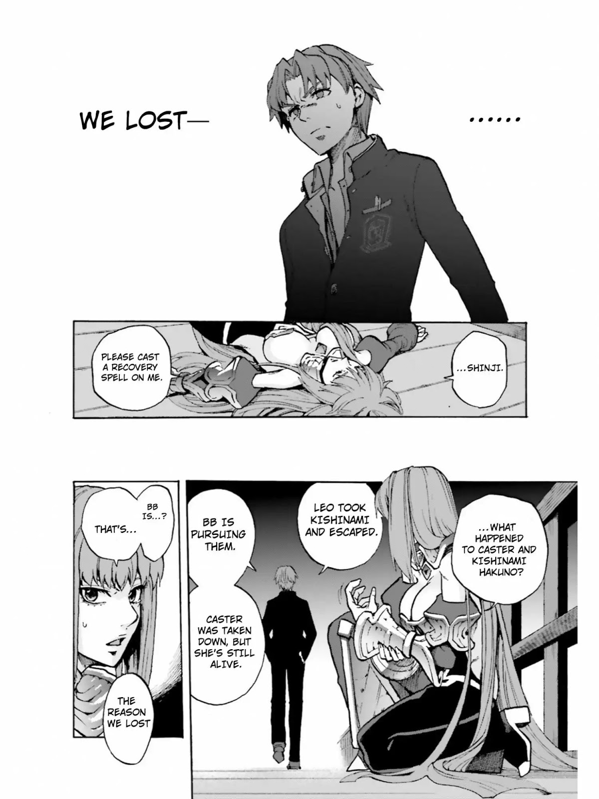 Fate/Extra CCC - Foxtail Chapter 40 page 2 - Chapter 40: On the Run