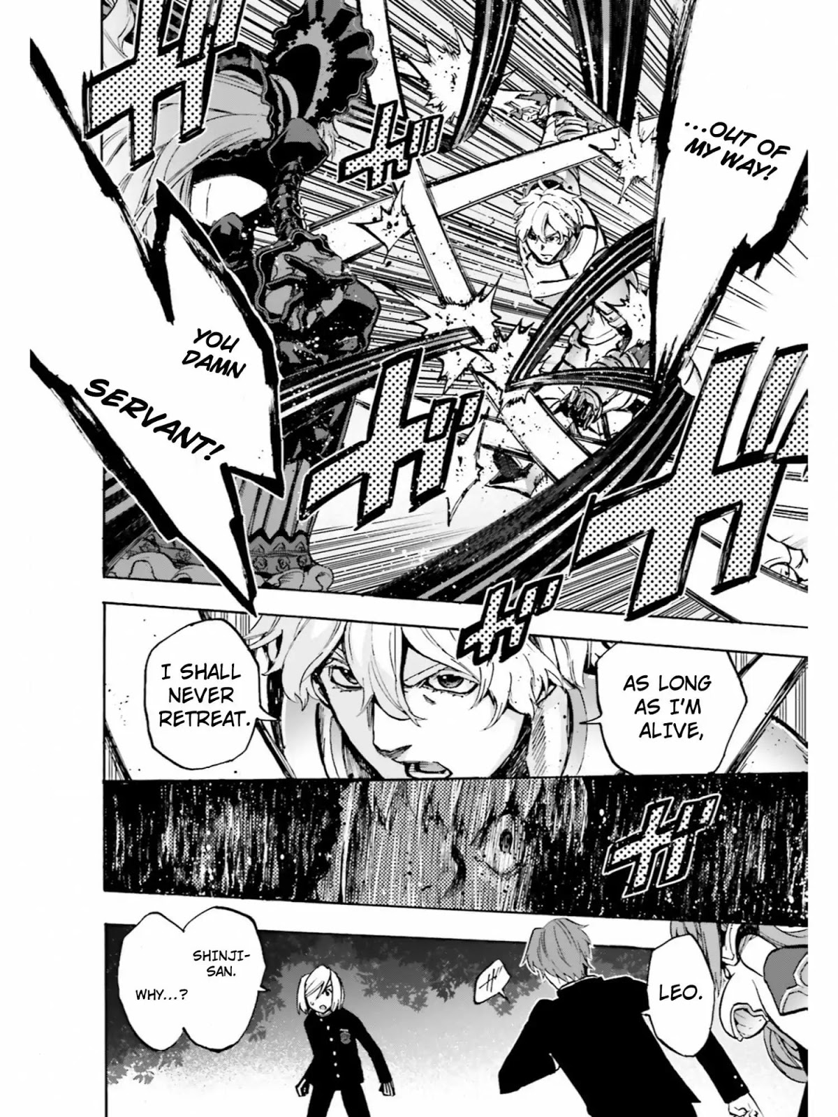 Fate/Extra CCC - Foxtail Chapter 40 page 24 - Chapter 40: On the Run