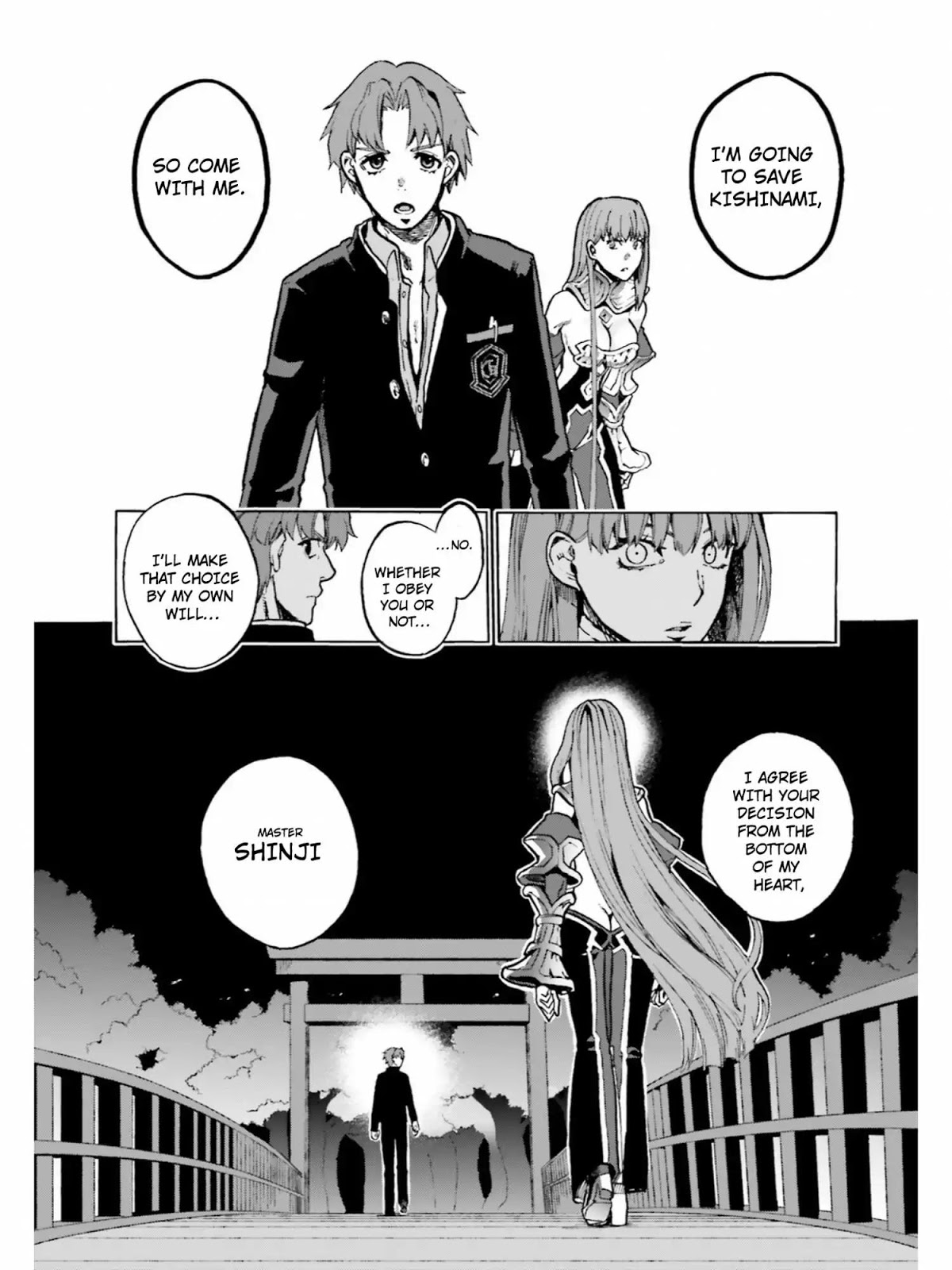 Fate/Extra CCC - Foxtail Chapter 40 page 4 - Chapter 40: On the Run
