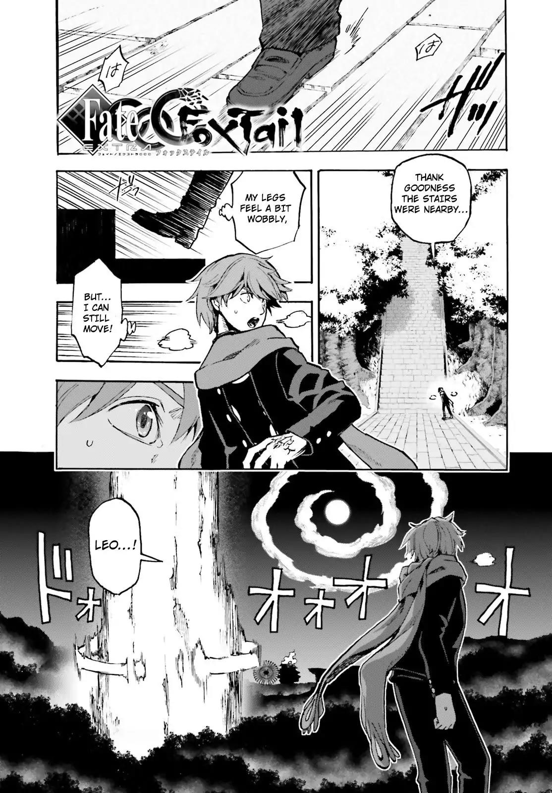 Fate/Extra CCC - Foxtail Chapter 41 page 1 - Chapter 41: Gawain & Violet VS BB