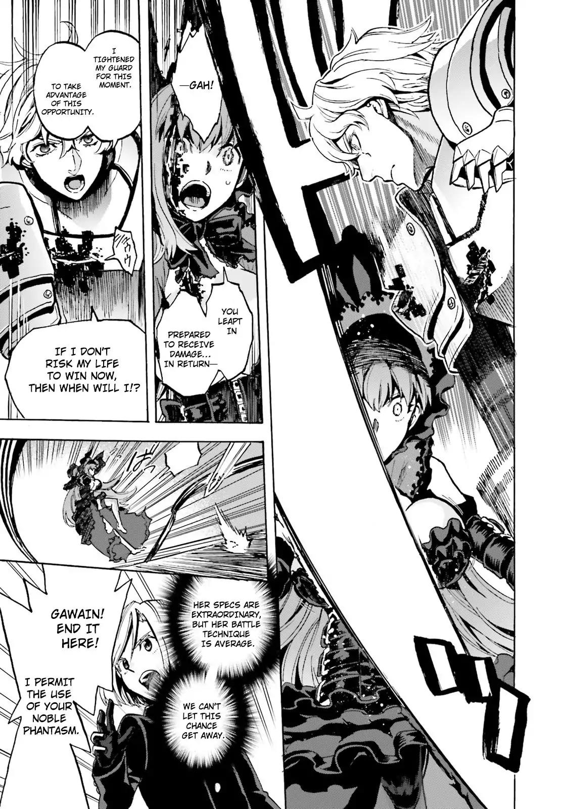 Fate/Extra CCC - Foxtail Chapter 41 page 10 - Chapter 41: Gawain & Violet VS BB