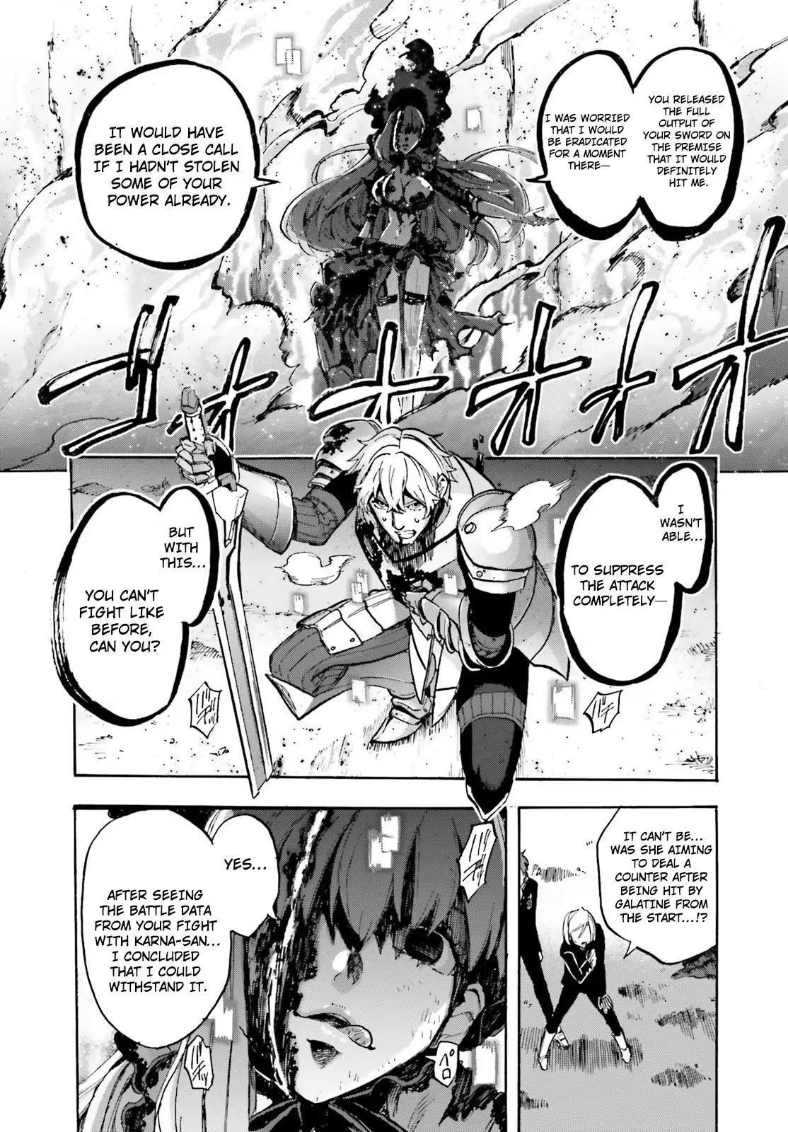 Fate/Extra CCC - Foxtail Chapter 41 page 15 - Chapter 41: Gawain & Violet VS BB