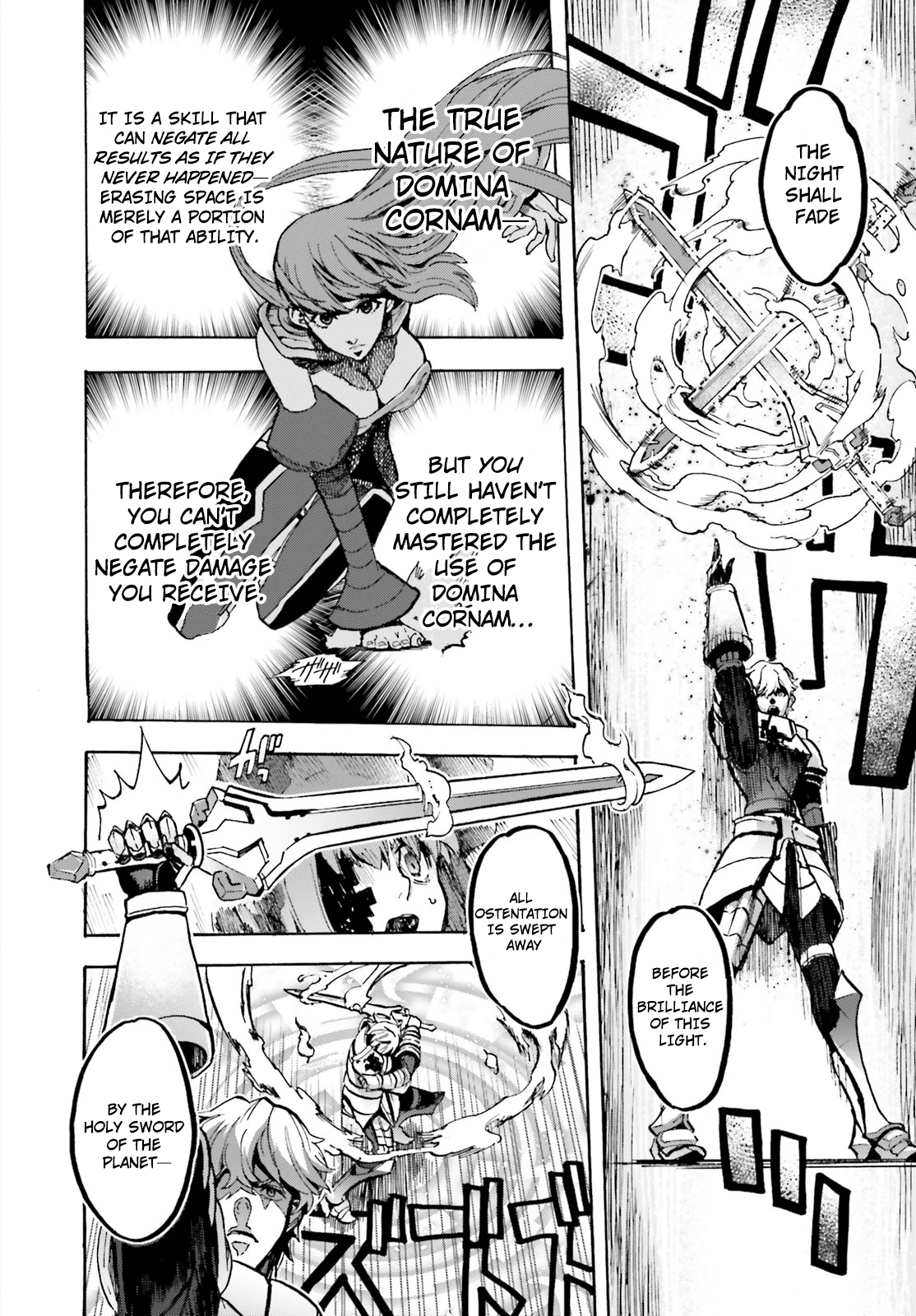 Fate/Extra CCC - Foxtail Chapter 42 page 11 - Chapter 42: Gawain & Violet VS BB