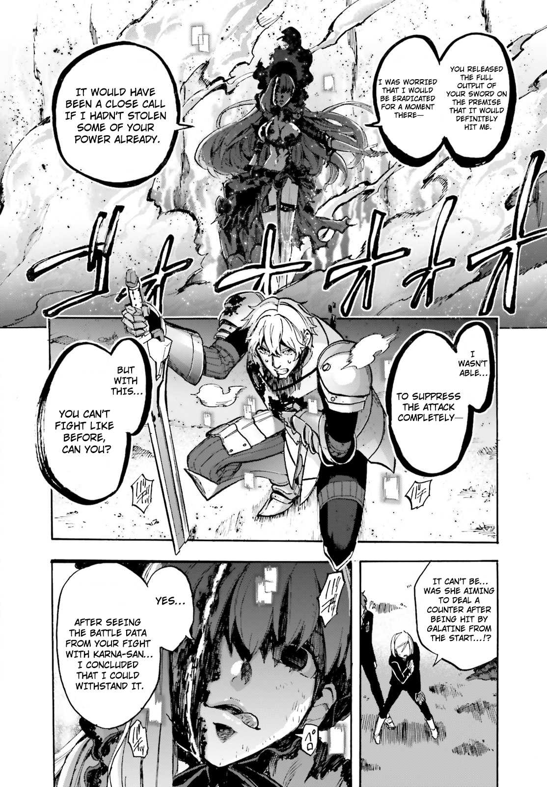 Fate/Extra CCC - Foxtail Chapter 42 page 15 - Chapter 42: Gawain & Violet VS BB