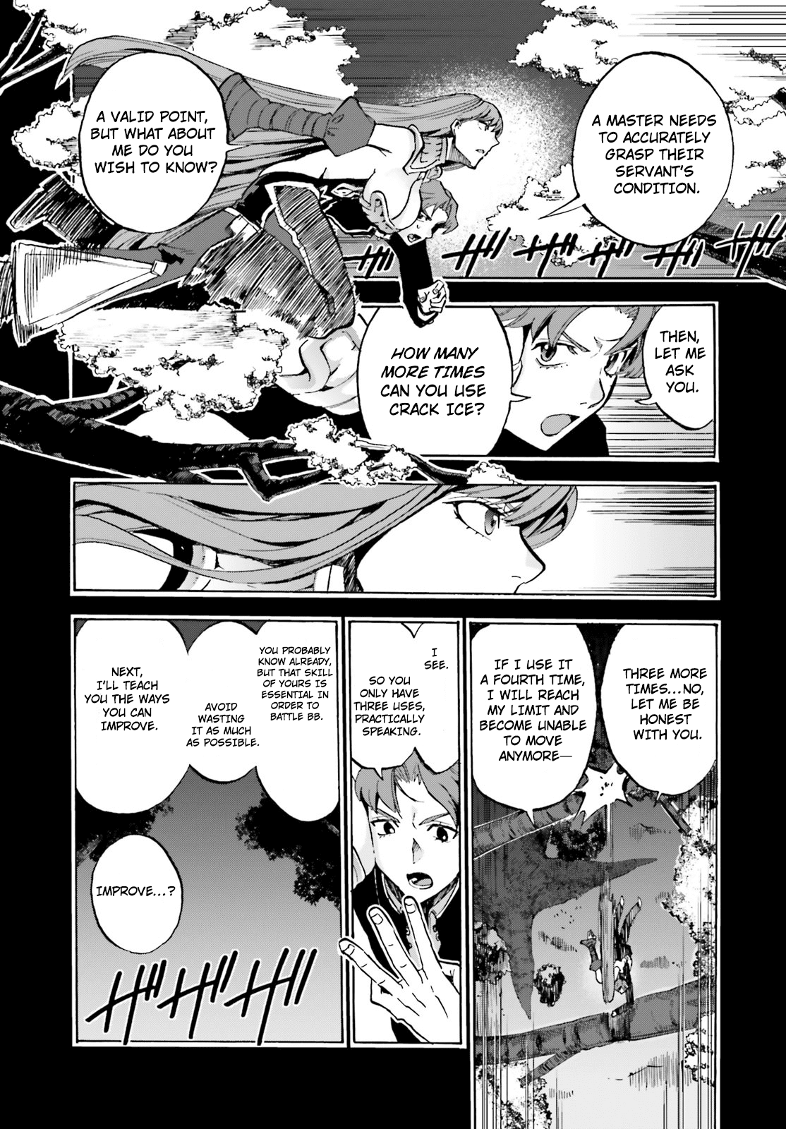 Fate/Extra CCC - Foxtail Chapter 42 page 7 - Chapter 42: Gawain & Violet VS BB