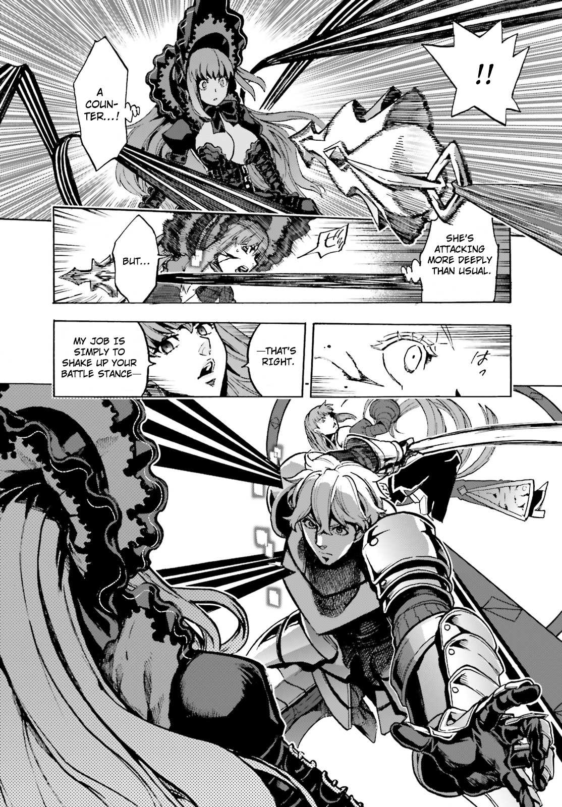 Fate/Extra CCC - Foxtail Chapter 42 page 9 - Chapter 42: Gawain & Violet VS BB