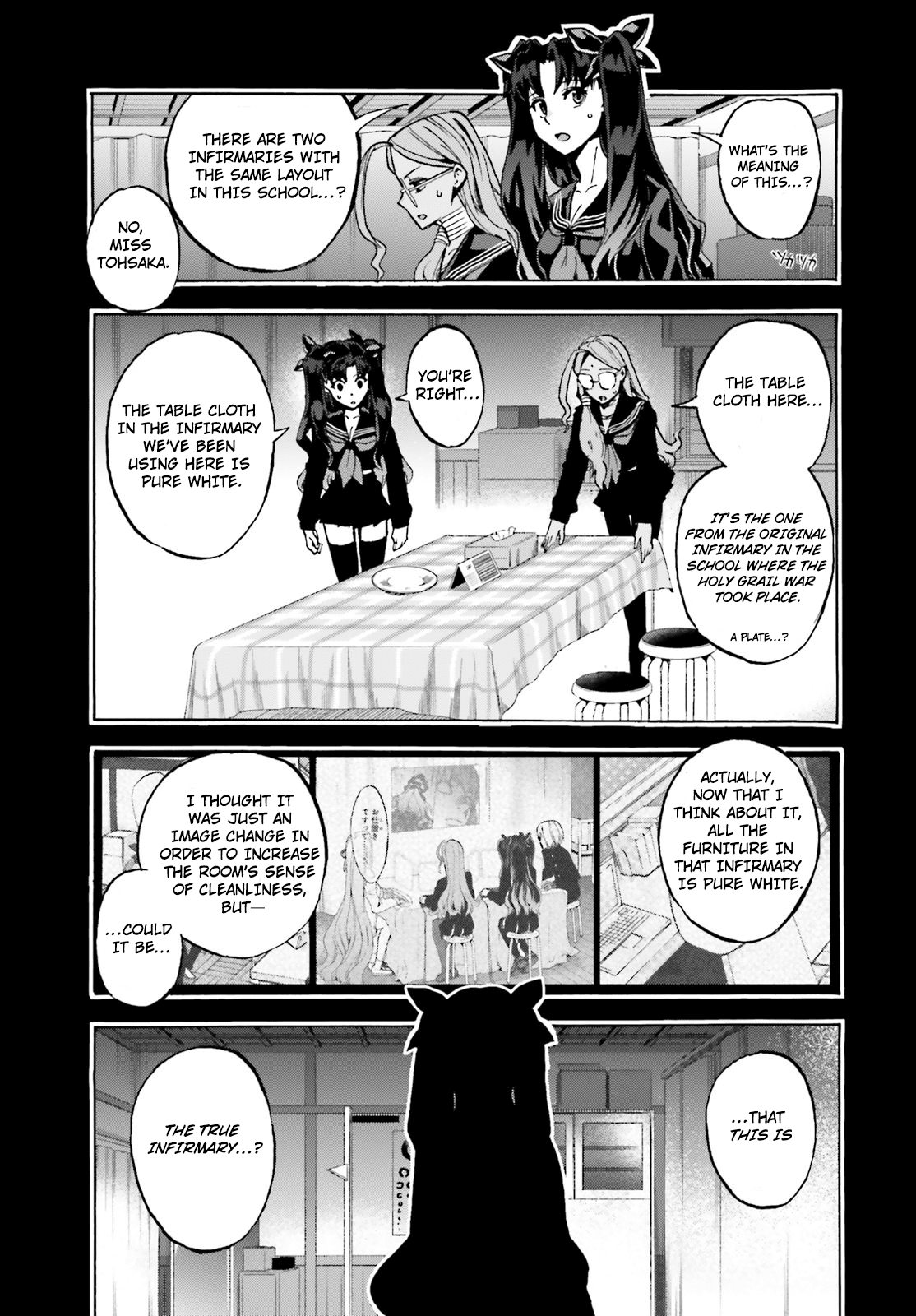 Fate/Extra CCC - Foxtail Chapter 43 page 13 - Chapter 43: Infirmary