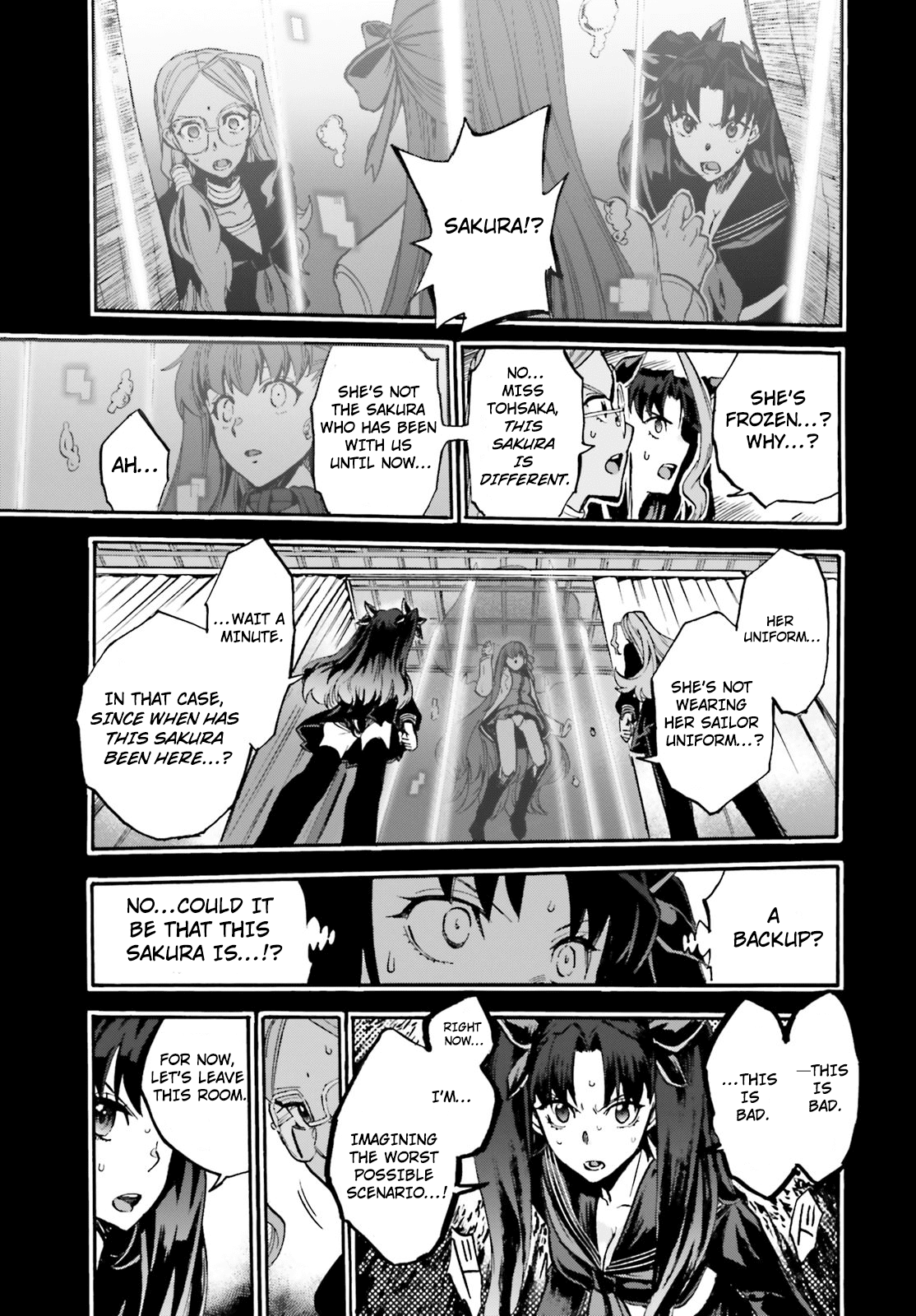 Fate/Extra CCC - Foxtail Chapter 43 page 17 - Chapter 43: Infirmary