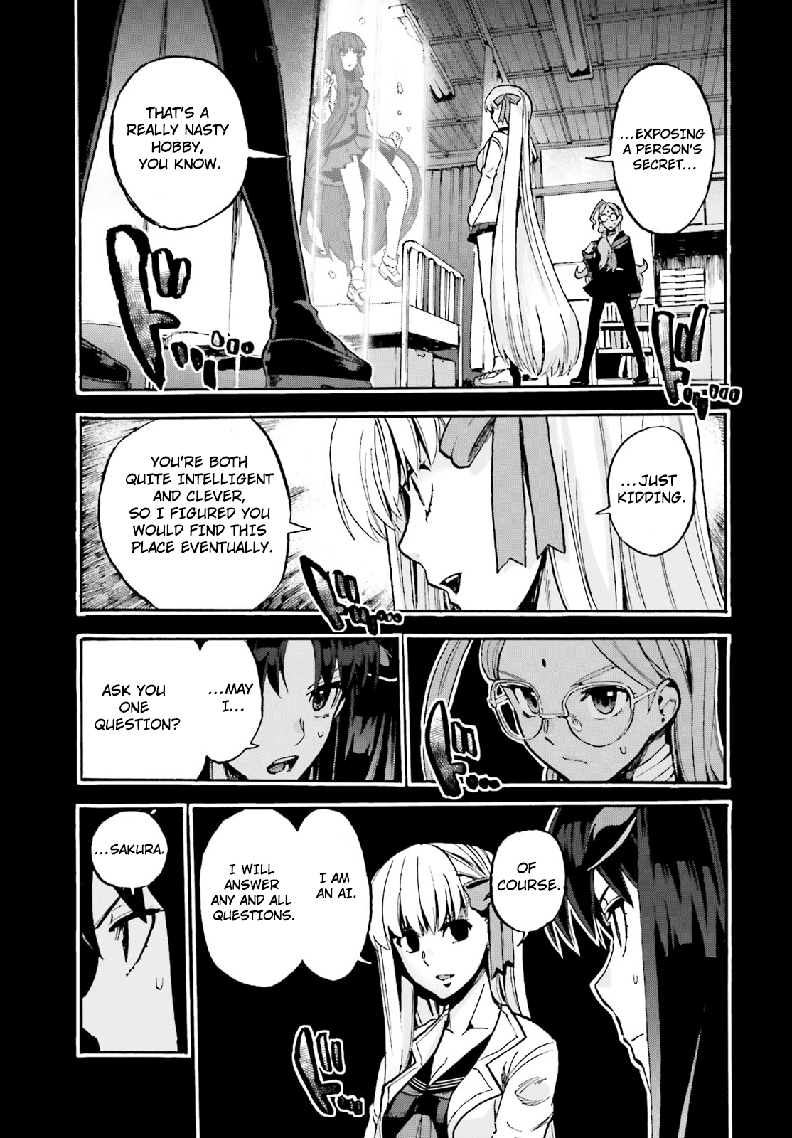 Fate/Extra CCC - Foxtail Chapter 43 page 19 - Chapter 43: Infirmary