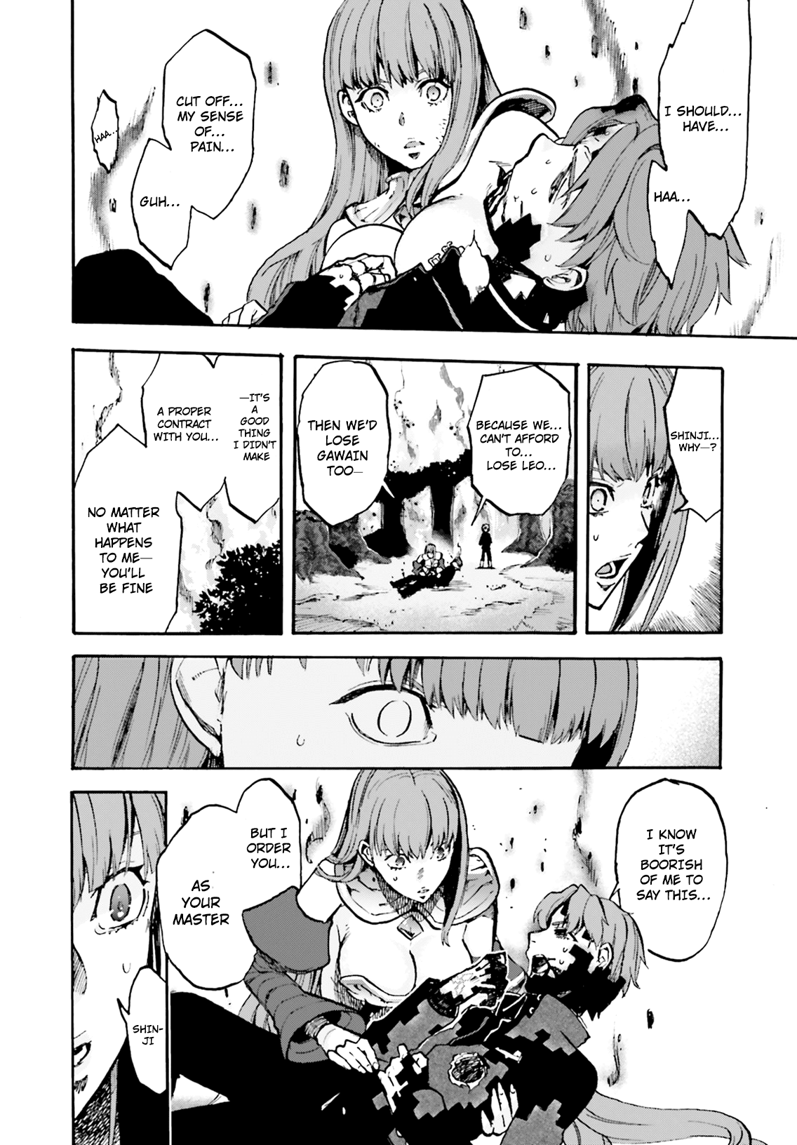 Fate/Extra CCC - Foxtail Chapter 44.5 page 6 - Chapter 44.5: Matou Shinji 2