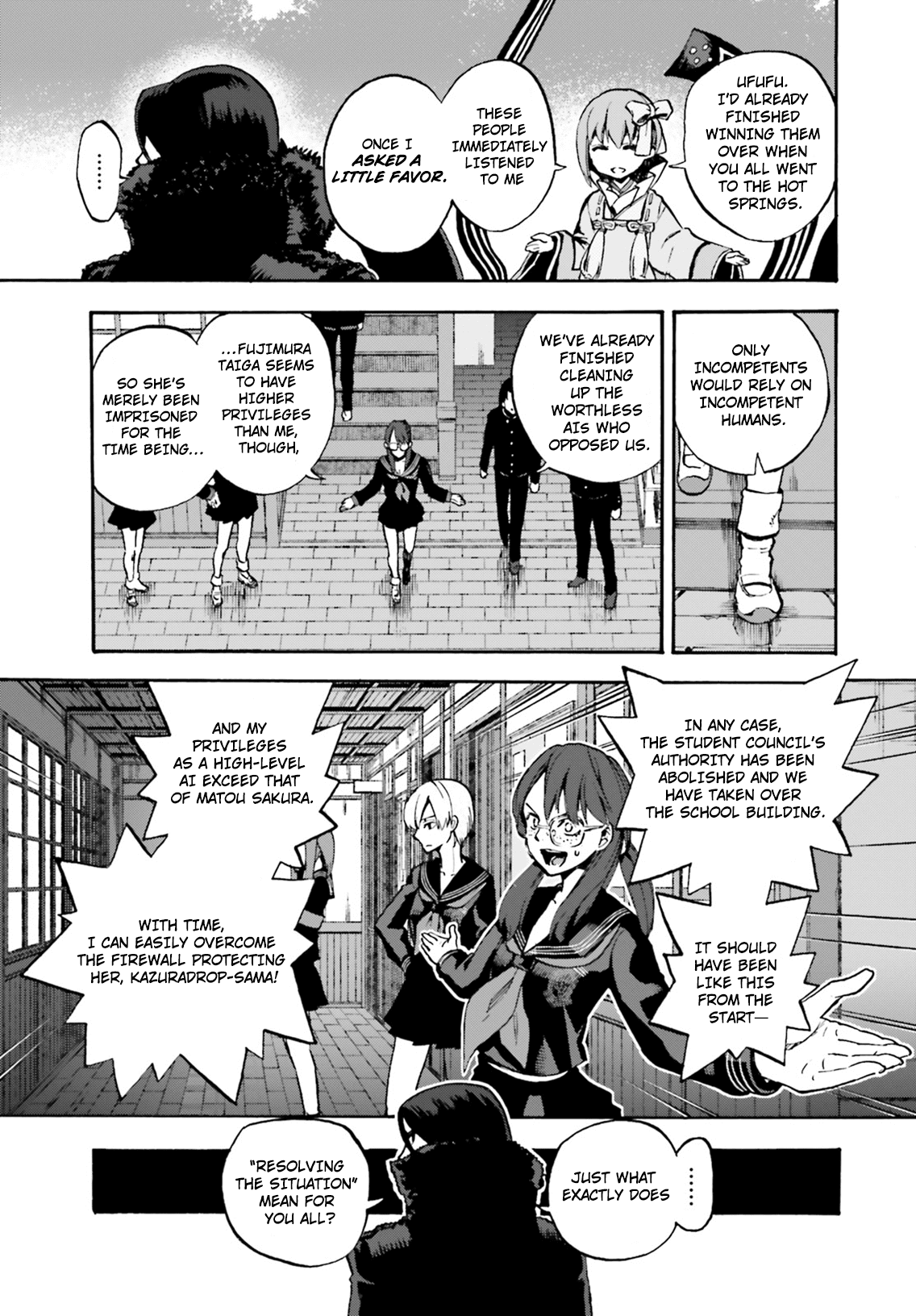 Fate/Extra CCC - Foxtail Chapter 45 page 16 - Chapter 45: Replica 1