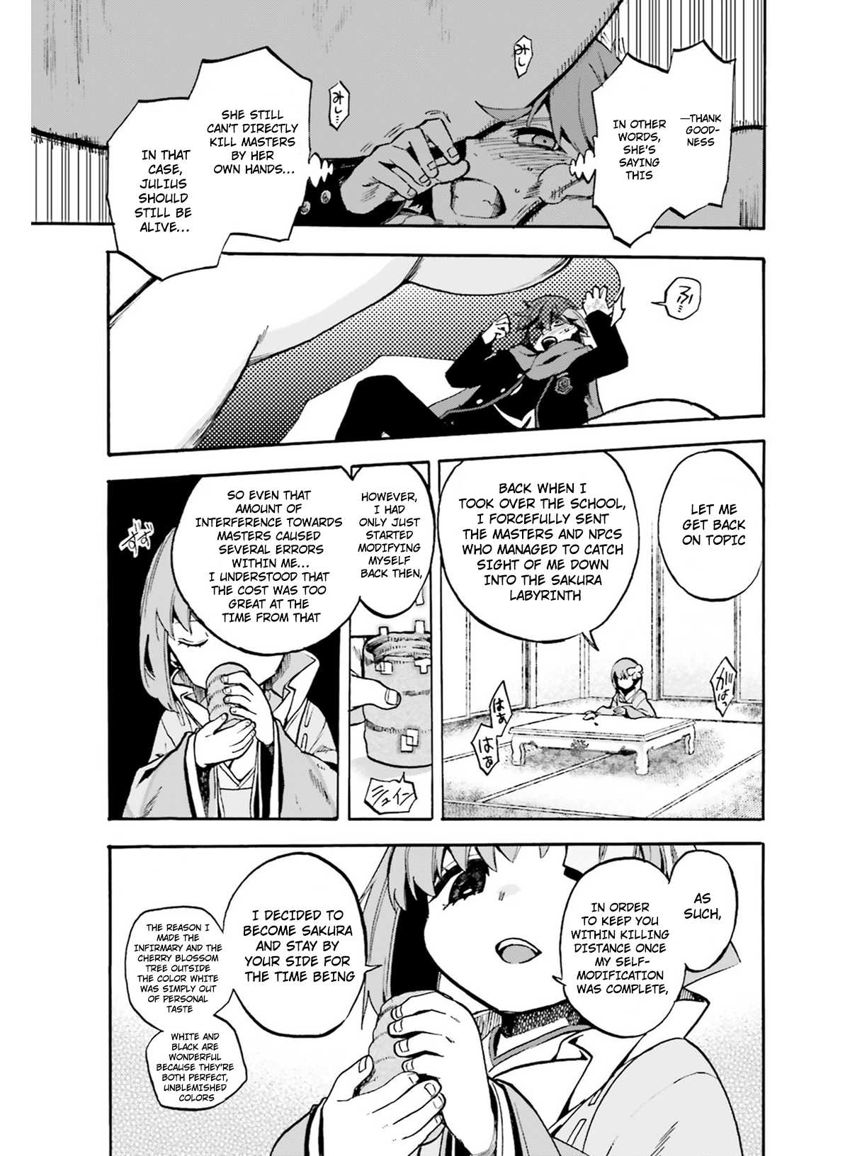 Fate/Extra CCC - Foxtail Chapter 47 page 7 - Chapter 47: Bug Space 3