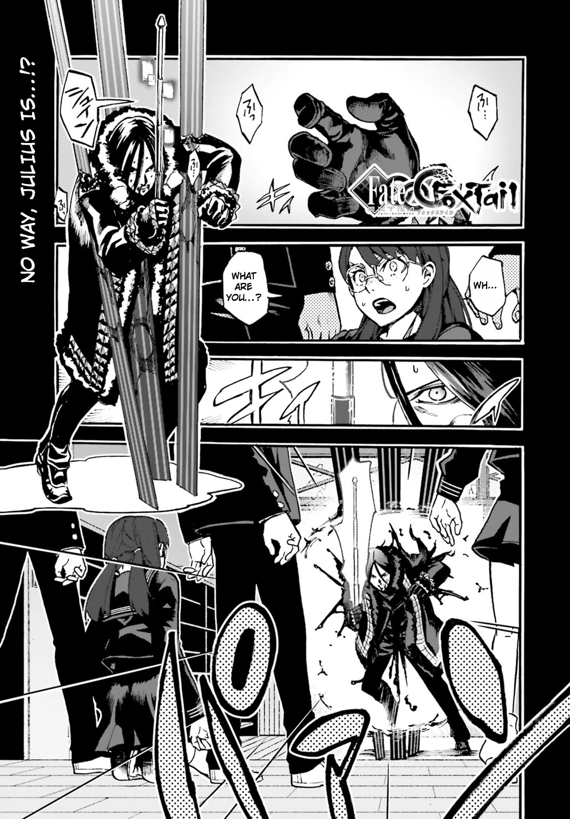 Fate/Extra CCC - Foxtail Chapter 48 page 1 - Chapter 48: Kingprotea VS Kazuradrop