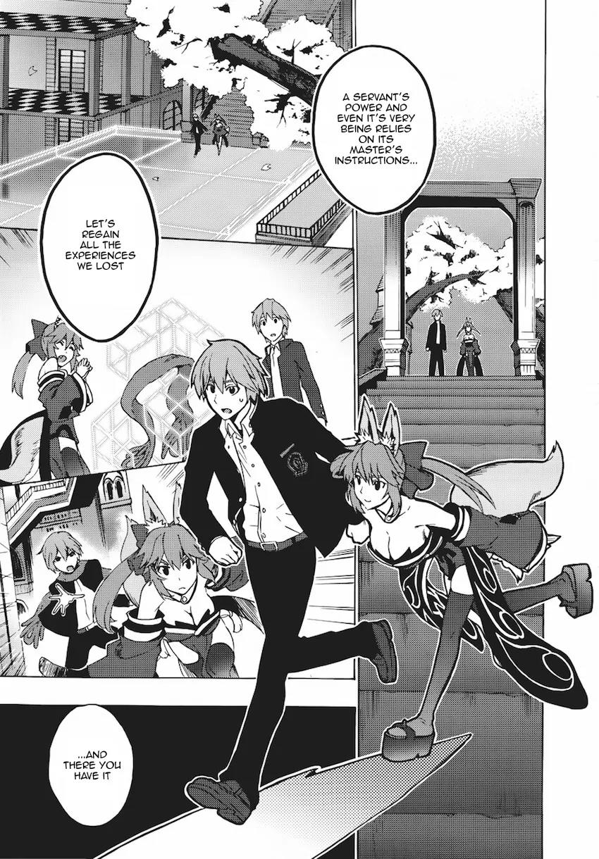 Fate/Extra CCC - Foxtail Chapter 5 page 11 - Chapter 5: The Sakura Maze
