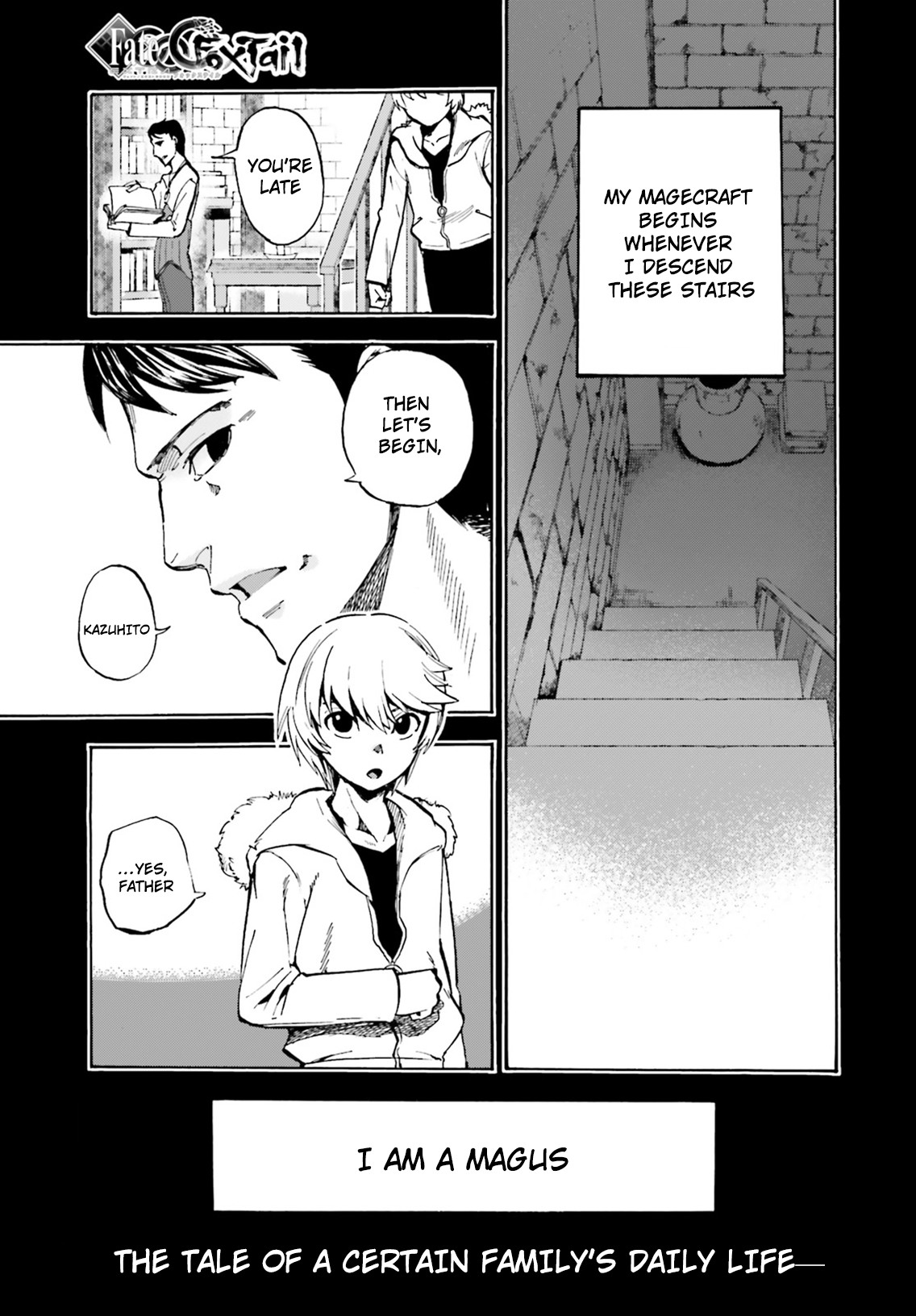Fate/Extra CCC - Foxtail Chapter 51 page 1 - Chapter 51: Sakagami Kazuhito 1