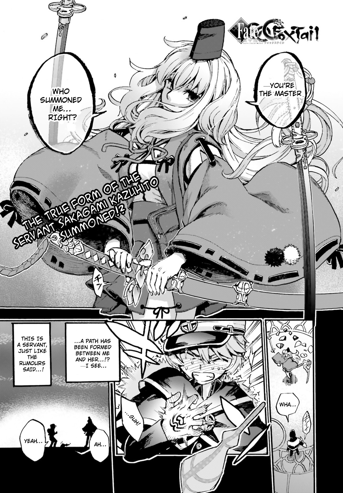 Fate/Extra CCC - Foxtail Chapter 53 page 1 - Chapter 53: Sakagami Kazuhito 3