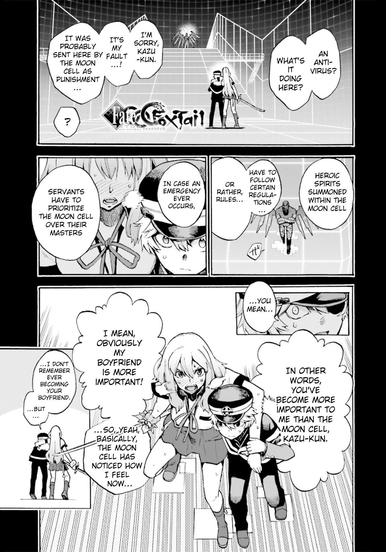 Fate/Extra CCC - Foxtail Chapter 57 page 1 - Chapter 57: Sakagami Kazuhito 7
