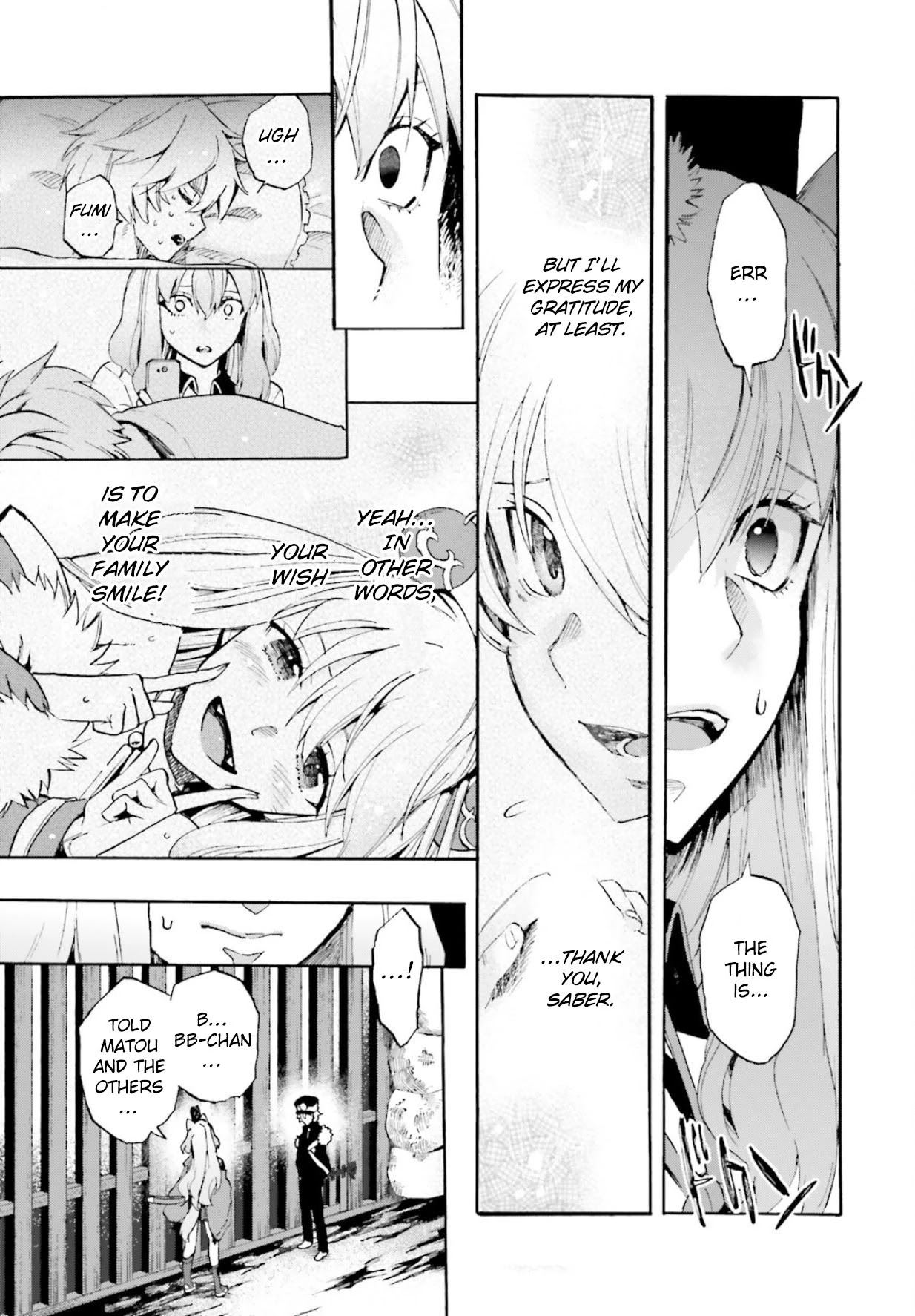 Fate/Extra CCC - Foxtail Chapter 59 page 11 - Chapter 59: Awakening