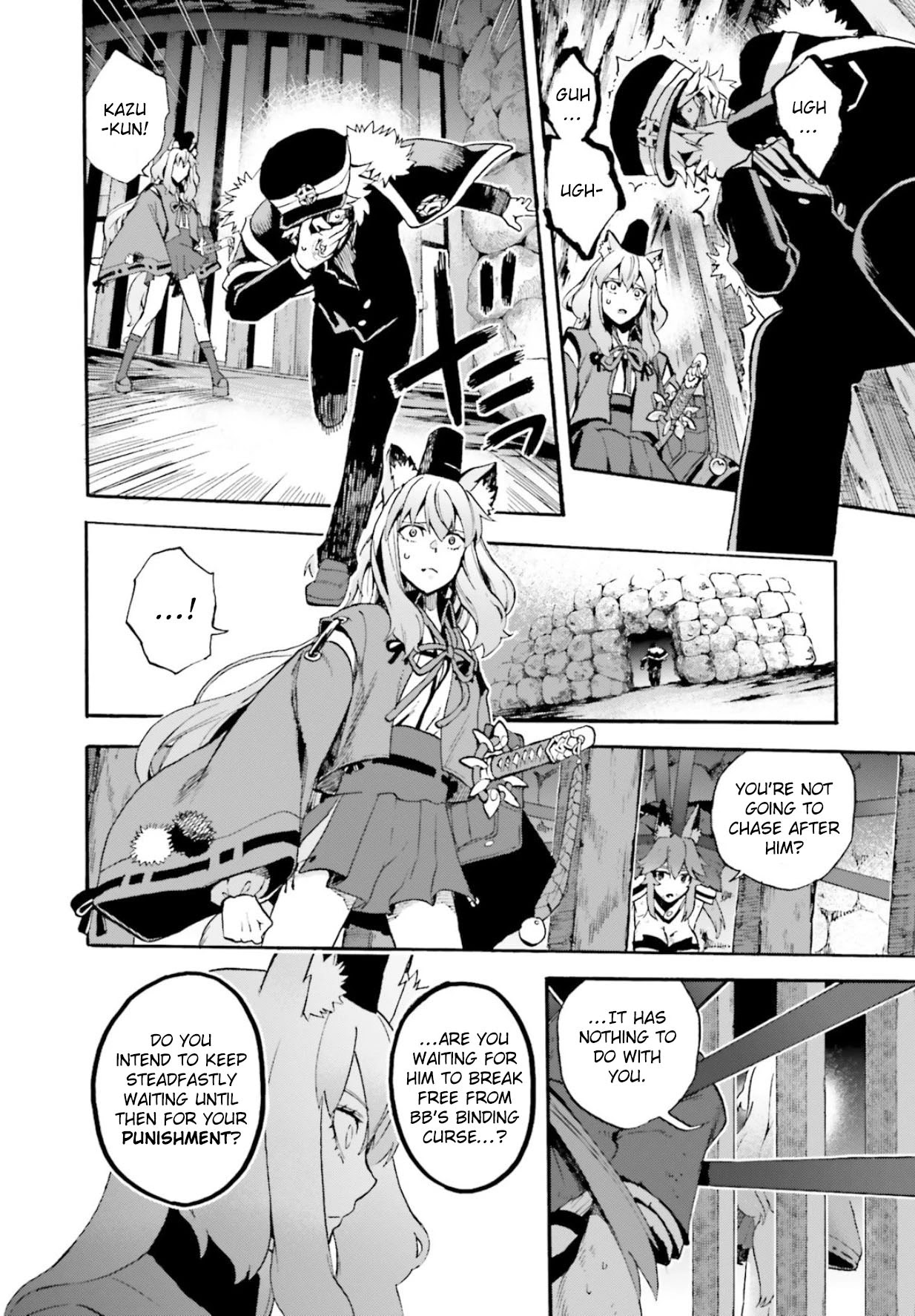 Fate/Extra CCC - Foxtail Chapter 59 page 14 - Chapter 59: Awakening