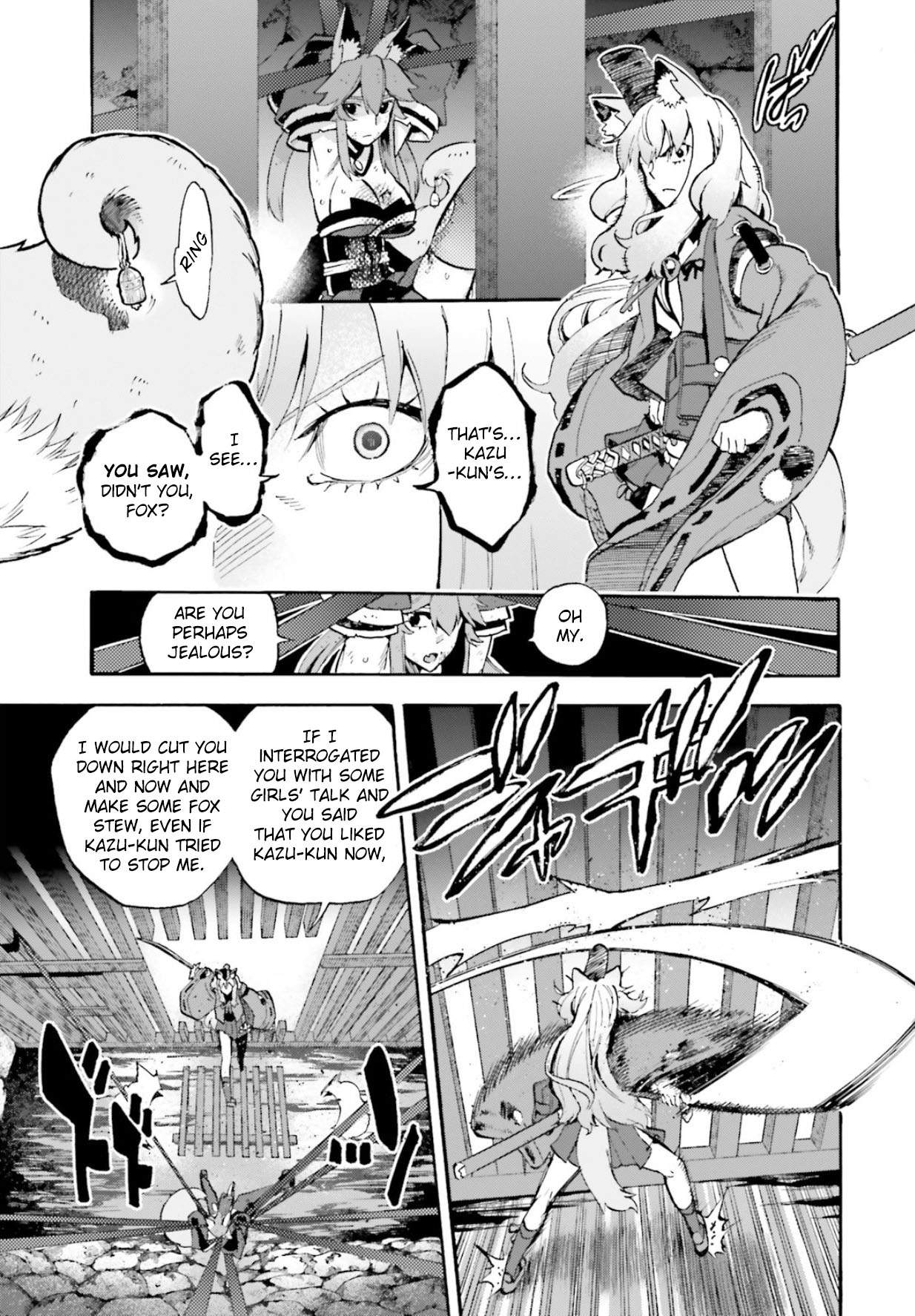 Fate/Extra CCC - Foxtail Chapter 59 page 15 - Chapter 59: Awakening