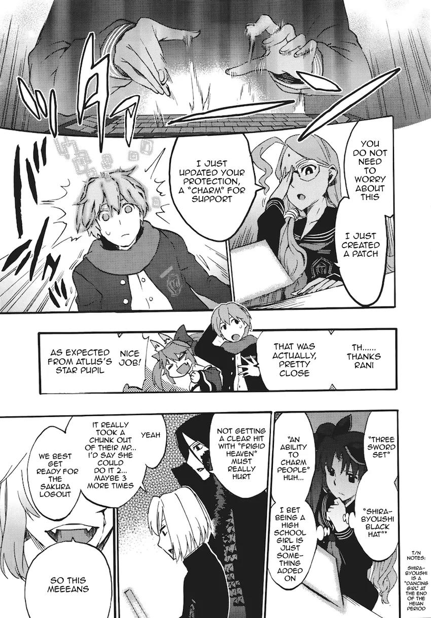 Fate/Extra CCC - Foxtail Chapter 6 page 11 - Chapter 6: Caster vs. Saber I